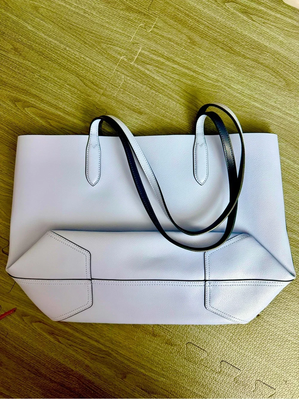 Kate Spade Reversible Blue Leatherette Tote